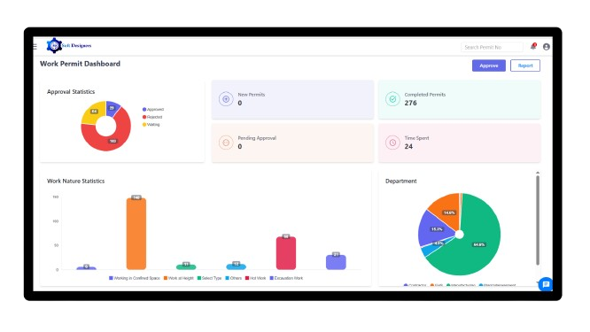 screenshot of EHS Software